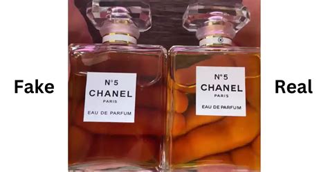 chanel no 5 original vs fake|does chanel have fraud site.